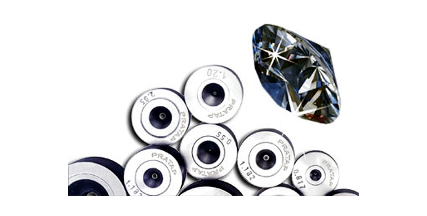 NATURAL DIAMOND (ND) - POLYCRYSTALLINE COMPAX DIES (PCD) 