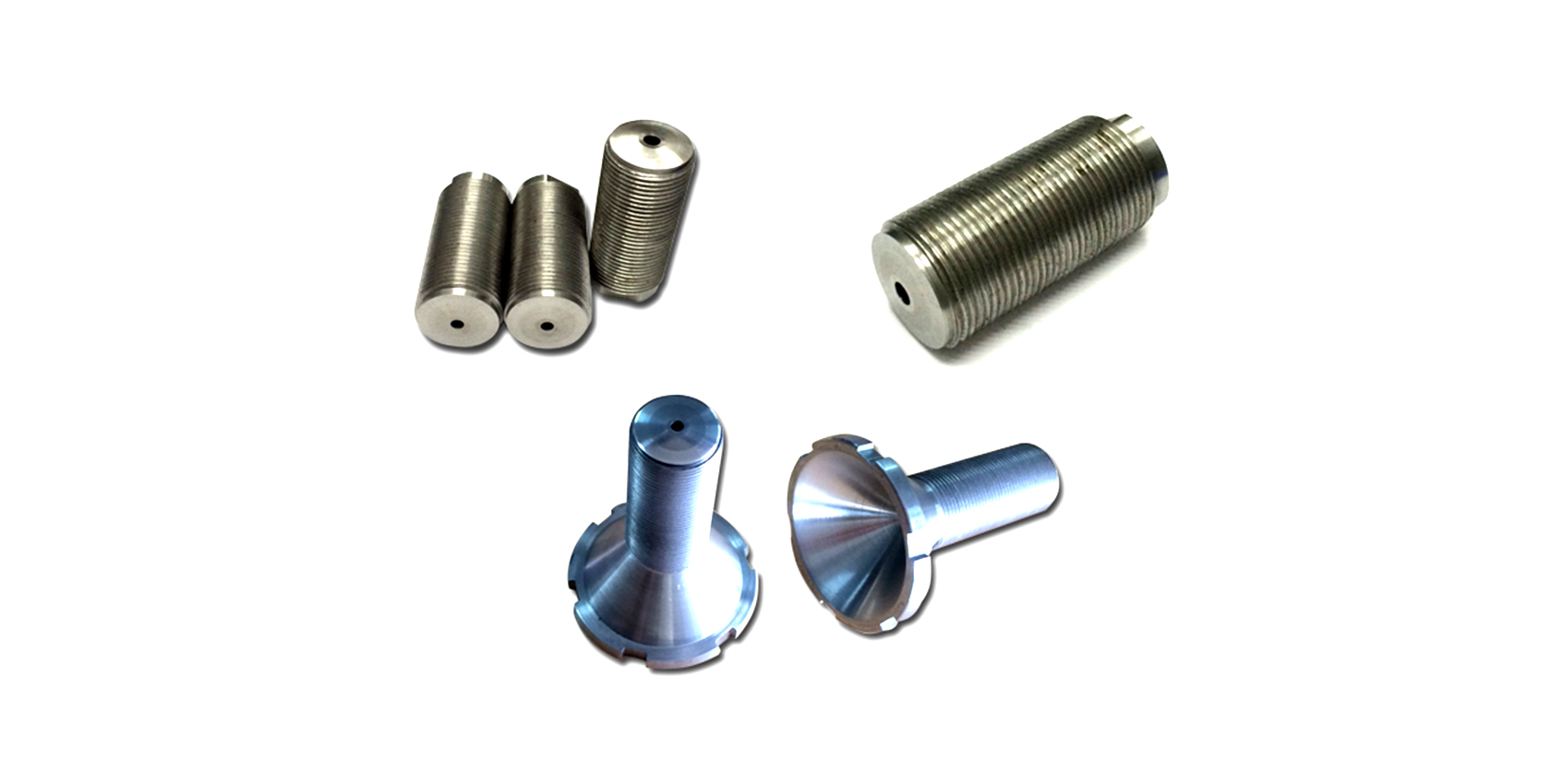 TUNGSTEN CARBIDE CUP & NOZZLES THREADED NOZZLES 